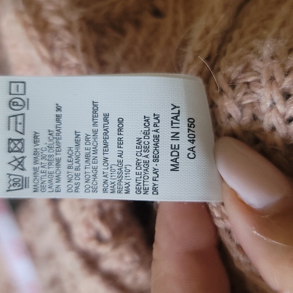 Belina Pullover Longsleeve Knit Sweater Size L in Pale Pink - Picture 11 of 11